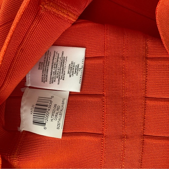 Herve Leger Kaitlin Skirt Sz Small - Picture 6 of 6